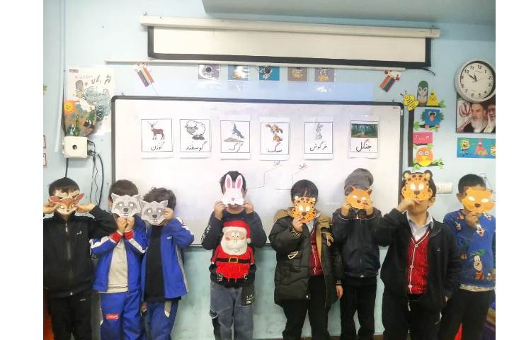 نشانه گ و ماسک حیواناتی که گ دارند با نمایش 4