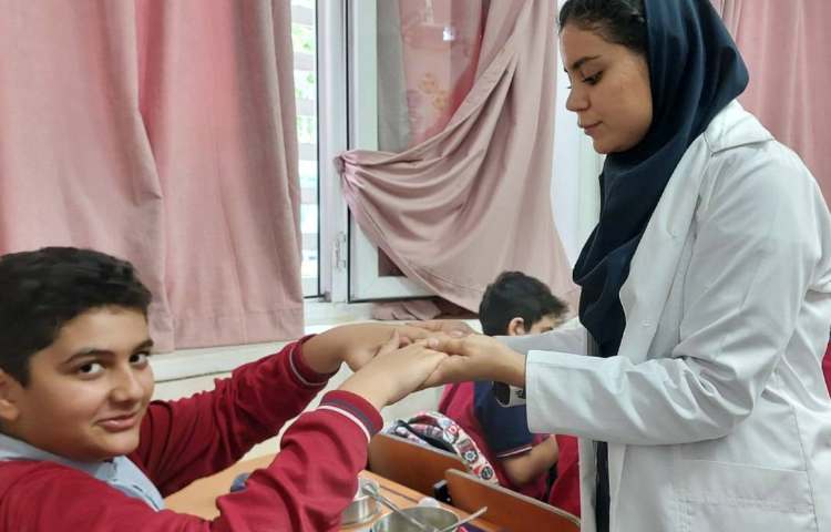 نظارت زنگ ناهار و بهداشت فردی