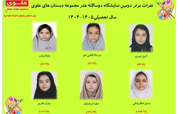 نفرات برترنمایشگاه