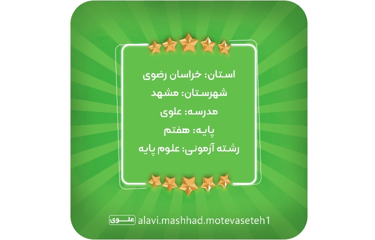 نفرات برتر المپیاد پایا 2