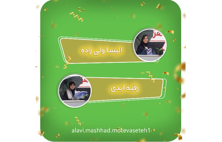 نفرات برتر المپیاد پایا 6