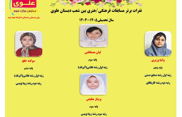 نفرات برتر مسابقات