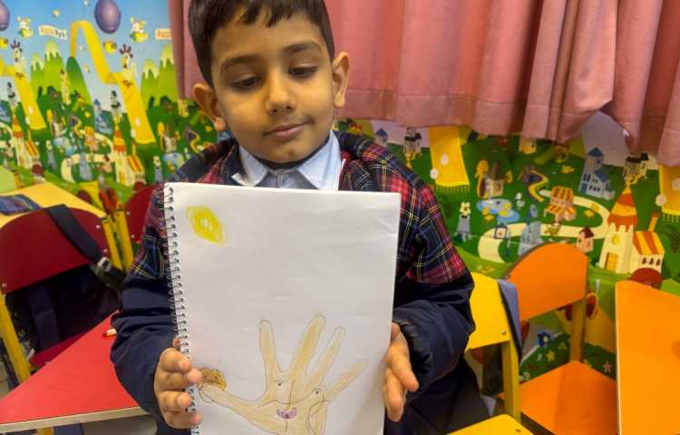 نقاشی:تبدیل دست به پرنده 3