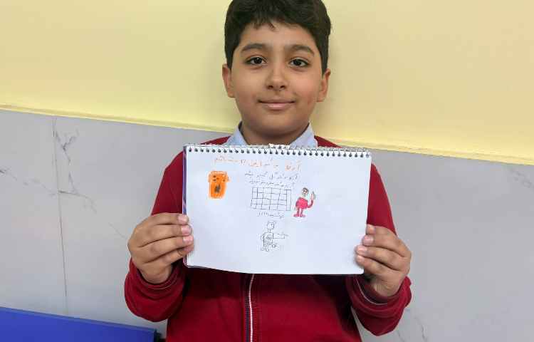 نقاشی آرزو بچه ها 1