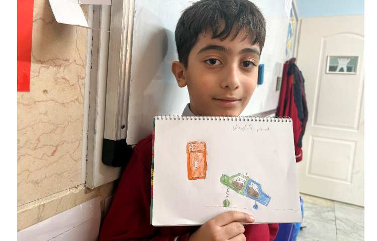 نقاشی آرزو بچه ها 2