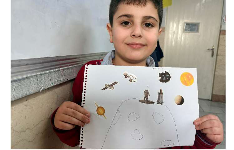 نقاشی آرزو بچه ها