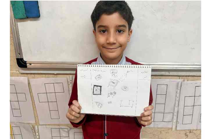 نقاشی آرزو بچه ها