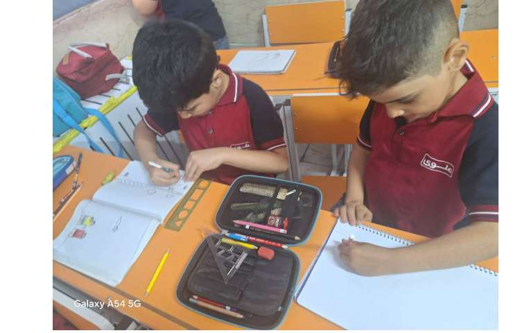 نقاشی آزاد پایه اول 2