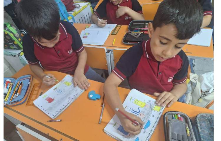 نقاشی آزاد پایه اول 5