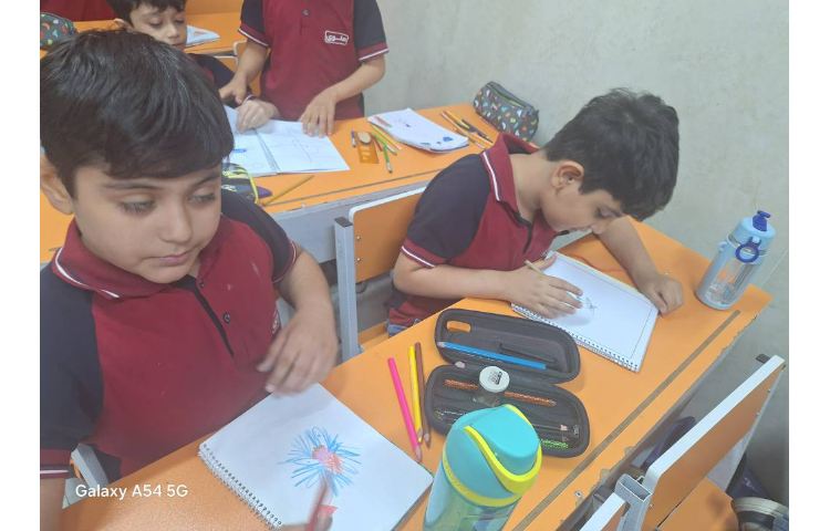 نقاشی آزاد پایه اول 8