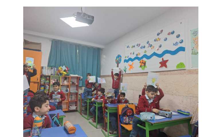 نقاشی : آموزش مینیمم پایه پیش دبستان 7