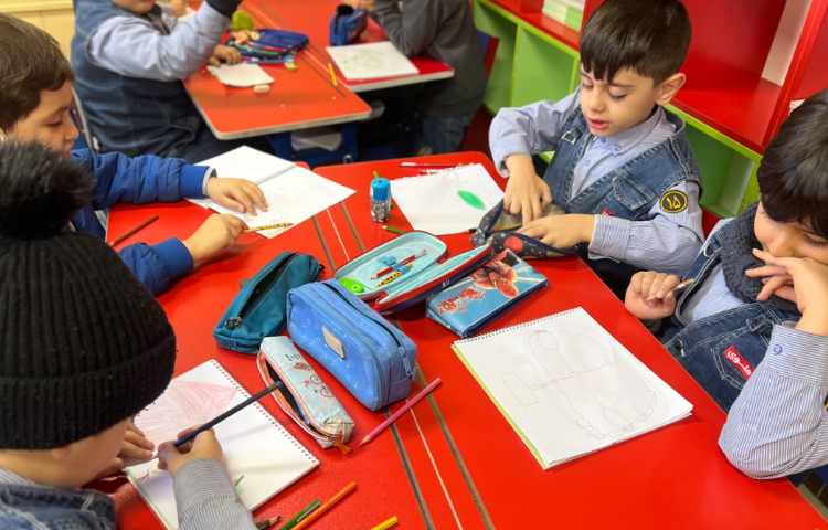 نقاشی از آموخته های خود