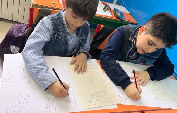 نقاشی از داستان خوانده شده 15