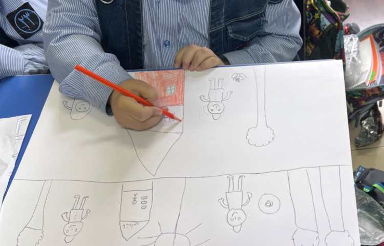 نقاشی از داستان خوانده شده 17