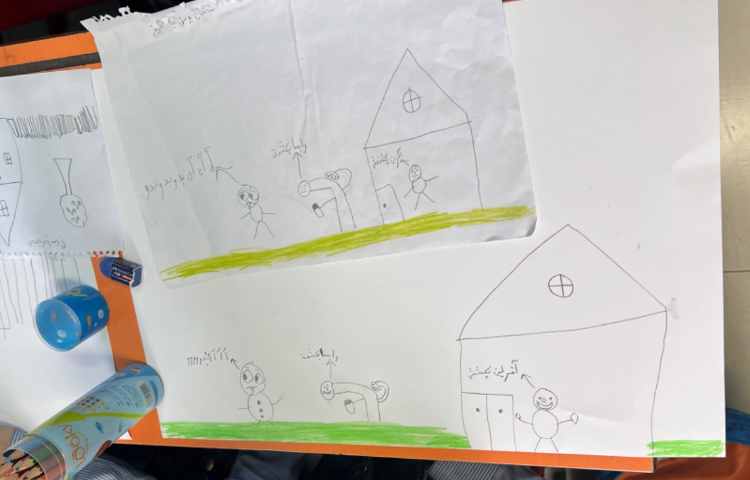 نقاشی از داستان خوانده شده 19