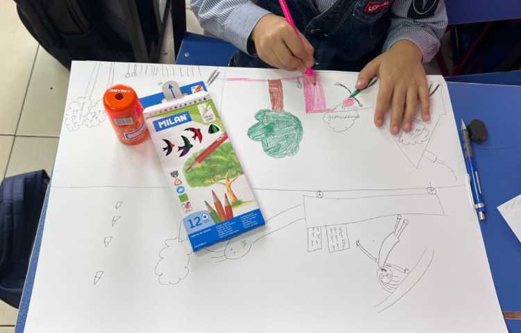 نقاشی از داستان خوانده شده 6