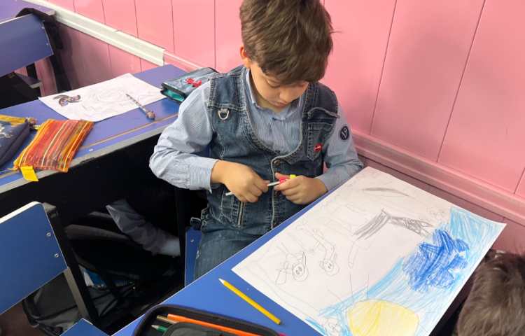 نقاشی از داستان خوانده شده 7