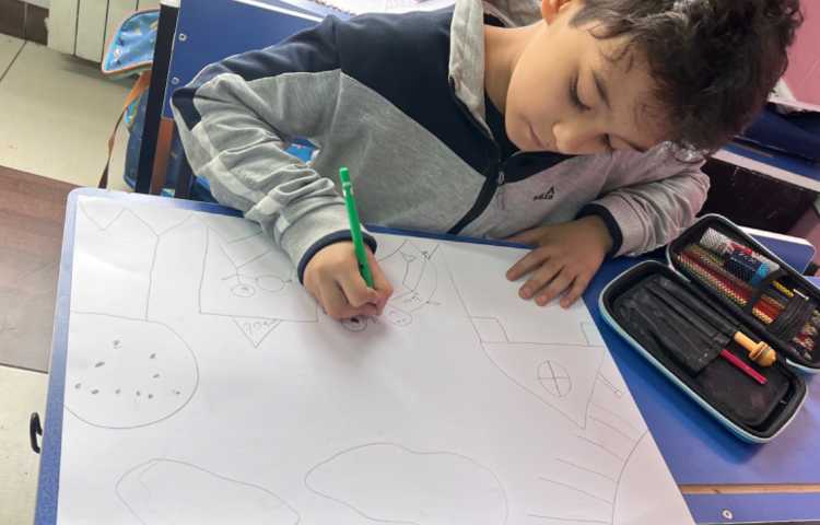 نقاشی از داستان خوانده شده 8