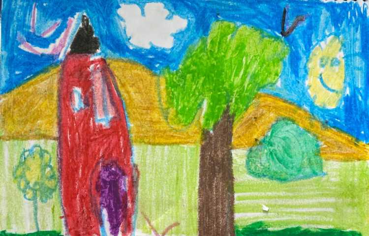 :نقاشی از طبیعت، پایه پیش دبستانی 1