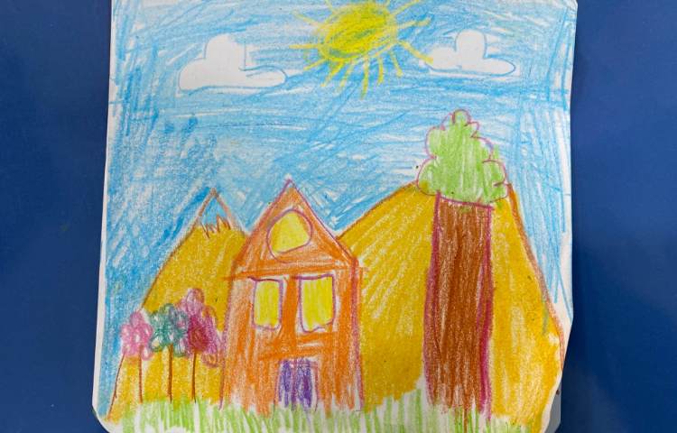 :نقاشی از طبیعت، پایه پیش دبستانی 13