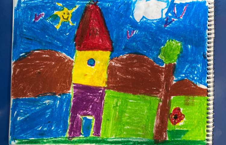 :نقاشی از طبیعت، پایه پیش دبستانی 14