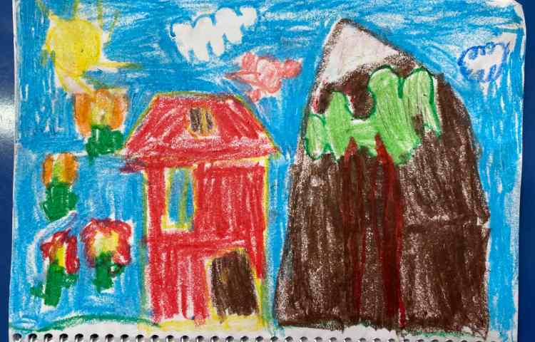 :نقاشی از طبیعت، پایه پیش دبستانی 15