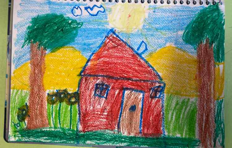 :نقاشی از طبیعت، پایه پیش دبستانی 9