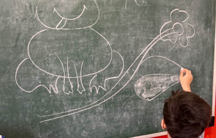 نقاشی از قورباغه 4