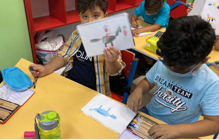 :نقاشی اسب، کلاس شاپرک 6