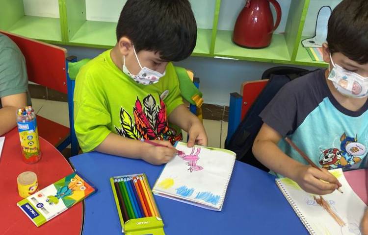 :نقاشی اسب، کلاس قاصدک 7