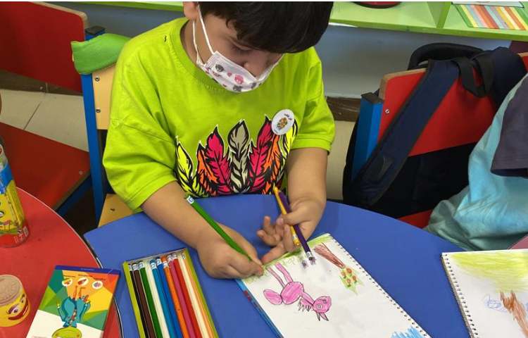 :نقاشی اسب، کلاس قاصدک 8