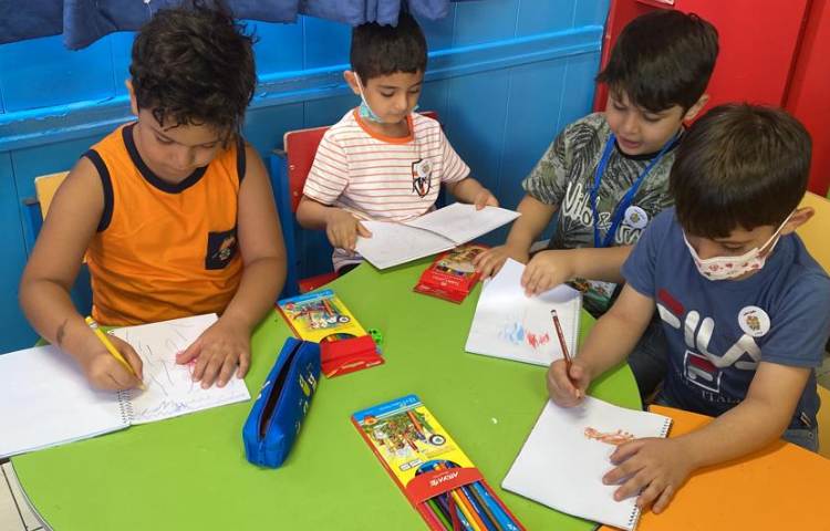 :نقاشی اسب، کلاس قاصدک