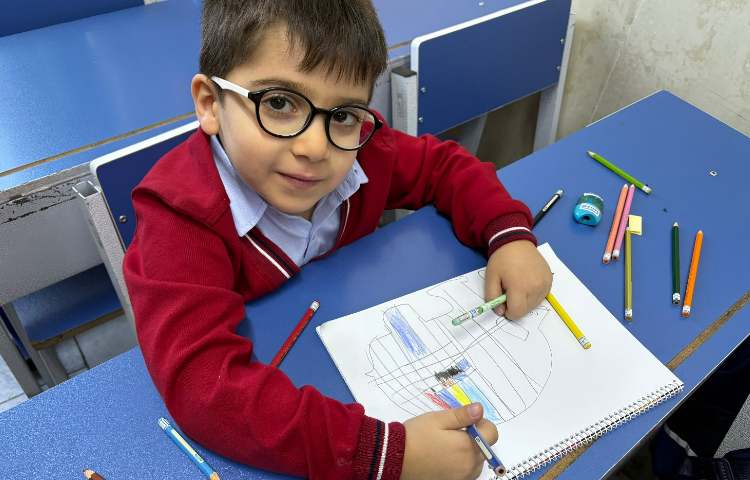 نقاشی المر و فیل های جنگل 1