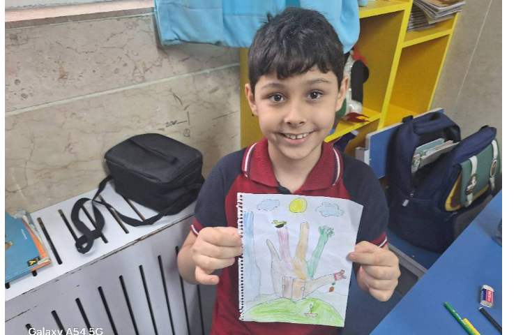 نقاشی انگشتی پایه دوم 2