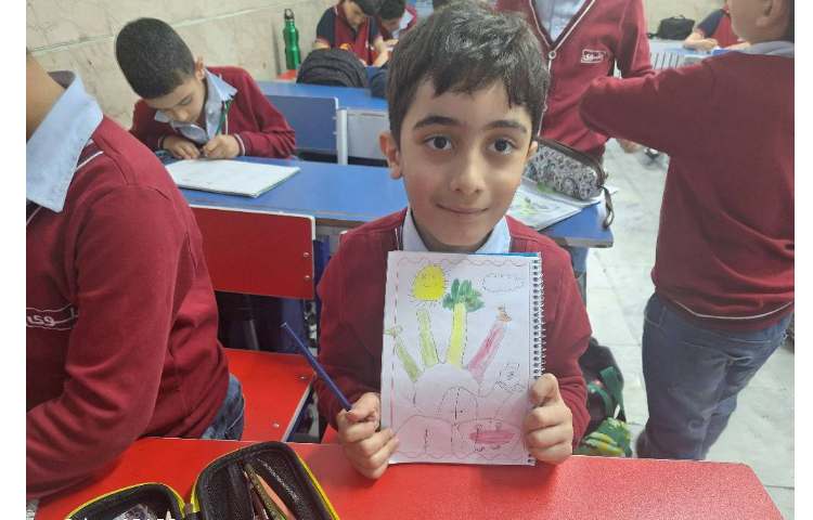 نقاشی انگشتی پایه دوم 5