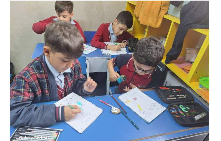 نقاشی انگشتی پایه دوم 8