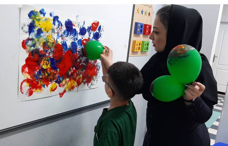 نقاشی بادکنکی 1