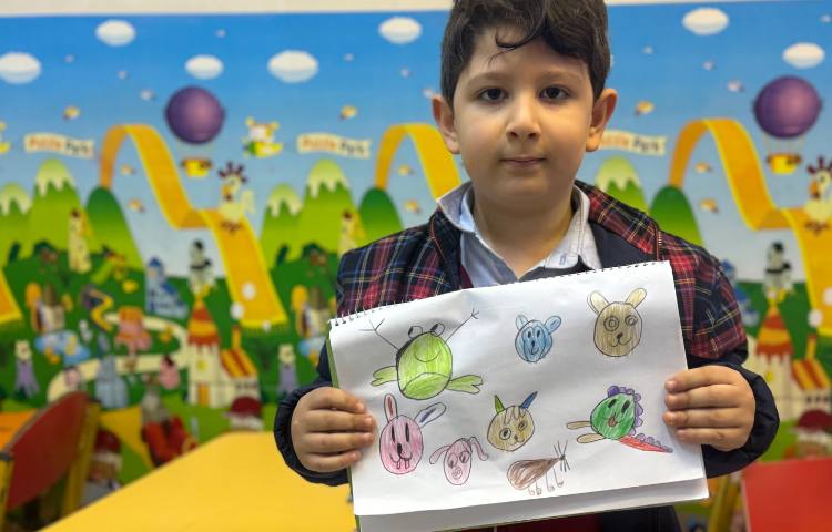 نقاشی با دایره‌ها 4