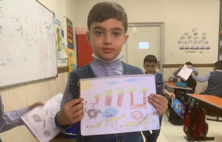 نقاشی با موضوع حفاظت از حیات وحش 3