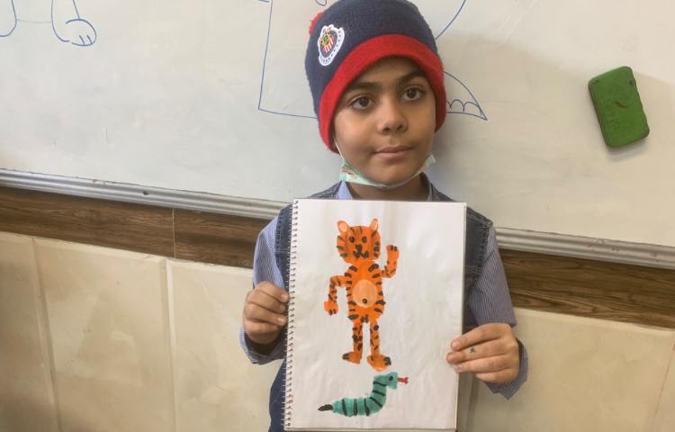 نقاشی با موضوع حفاظت از حیات وحش