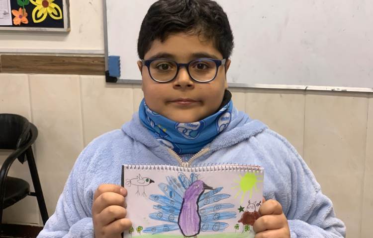 نقاشی با موضوع پرندگان 1