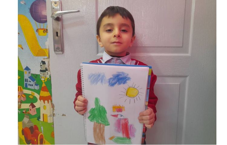 نقاشی با موضوع پرندگان 1