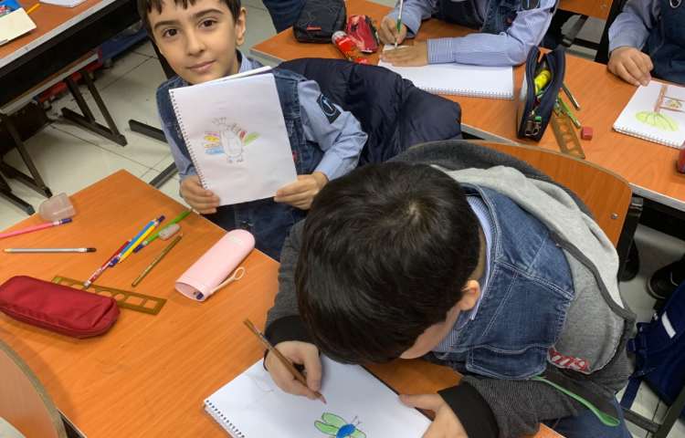 نقاشی با موضوع پرندگان 2