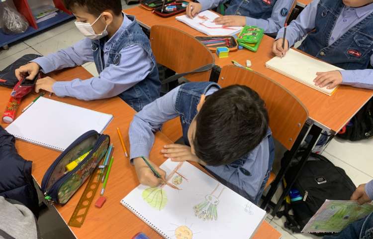 نقاشی با موضوع پرندگان 3