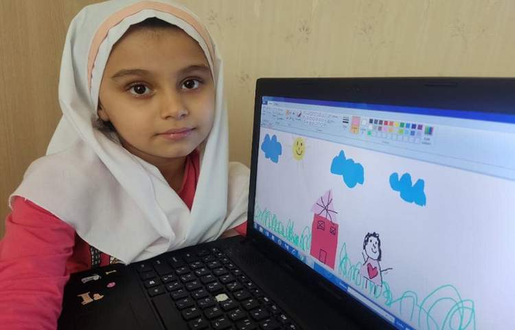 نقاشی با نرم افزارpaint 1