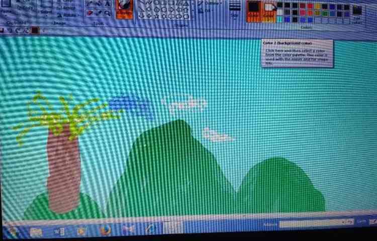 نقاشی با نرم افزارpaint 6