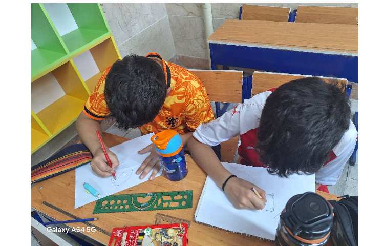 نقاشی با یک رنگ 1