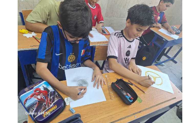 نقاشی با یک رنگ 5