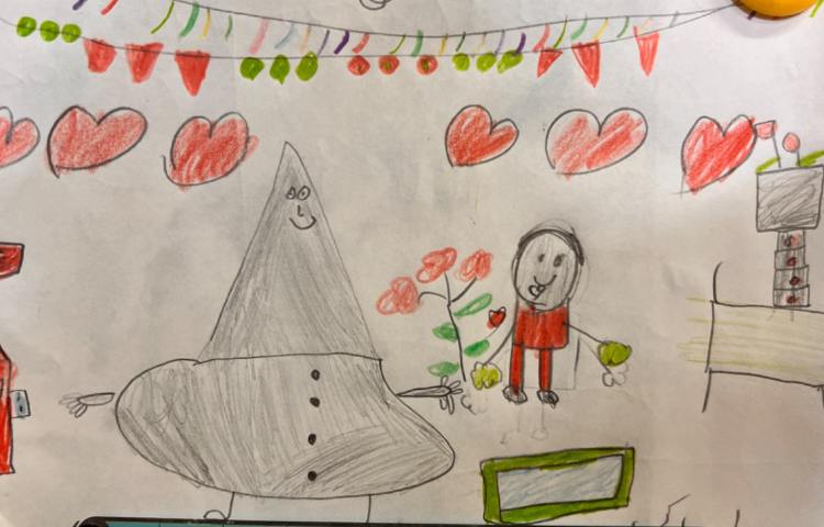 نقاشی به مناسبت روز معلم