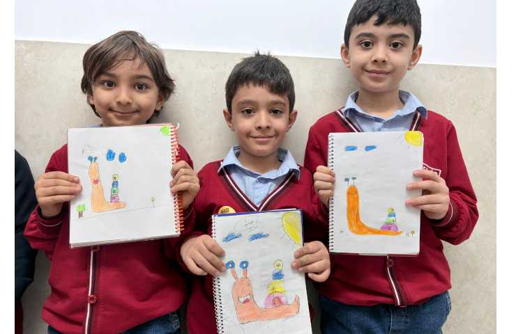نقاشی حلزون 1